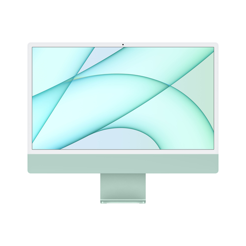 Apple iMac with 4.5K Retina display - All-in-one - M1 - RAM 8 GB - SSD 256 GB - M1 7-core GPU - WLAN: Bluetooth 5.0, 802.11a/b/g/n/ac/ax - macOS Monterey 12.0 -monitor: LED 24" 4480 x 2520 (4.5K) - tastiera: italiana - verde